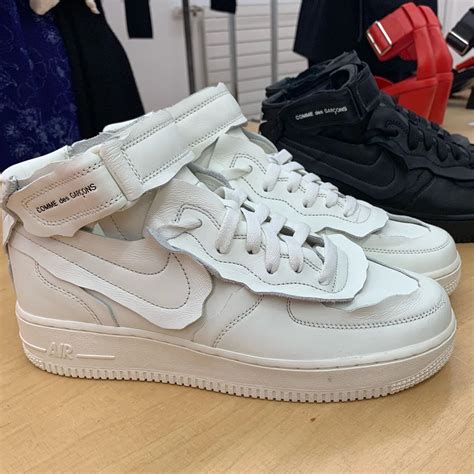 nike air force 1 cdg weiß|air force 1 sneaker.